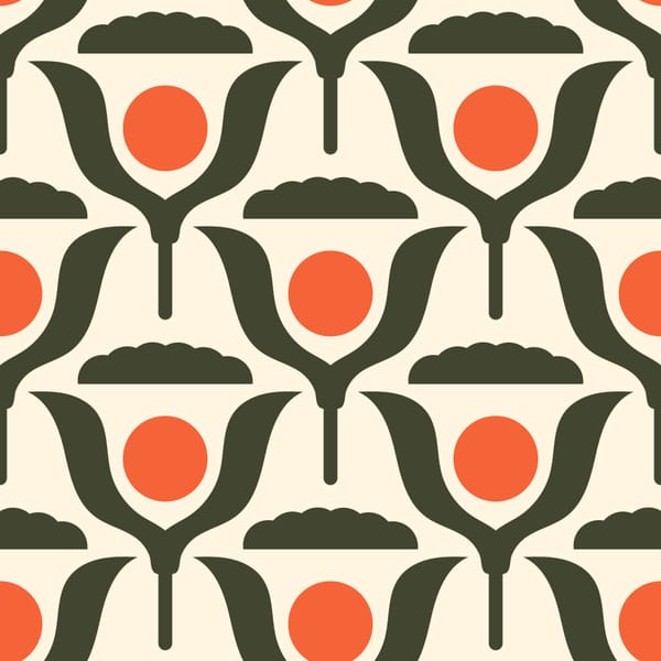 Geometric Blossom Pattern