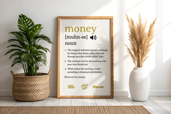 Modern Poster Frame Mockup in Minimalist Interior