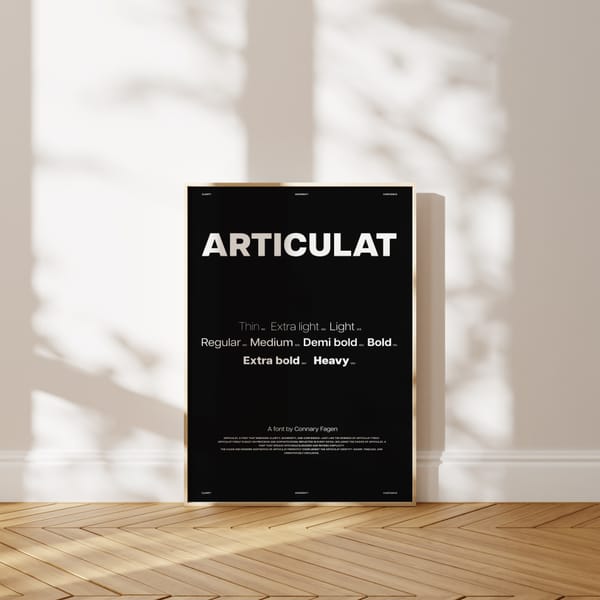 Articulat Poster