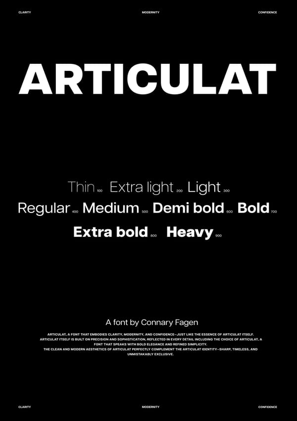 Articulat Poster