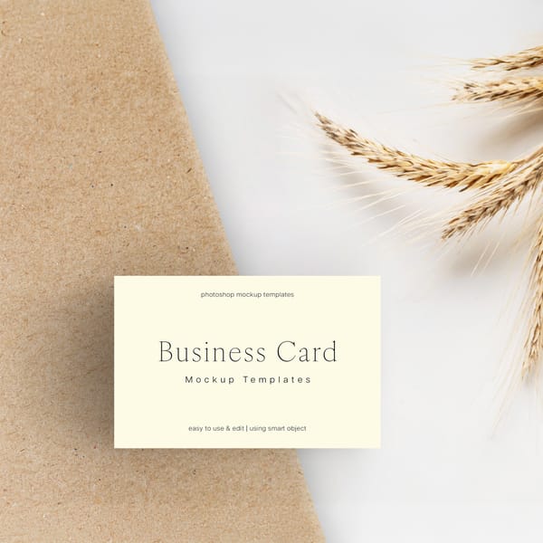 Branding Business Card Mockup Pack