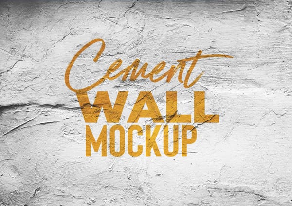 Cement Wall Mock Up
