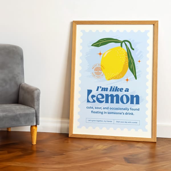 Coastal Blue Frame Mockup
