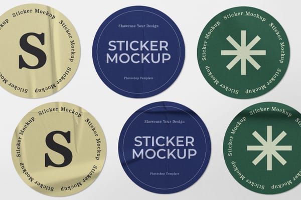 Harmony Sticker Mockup