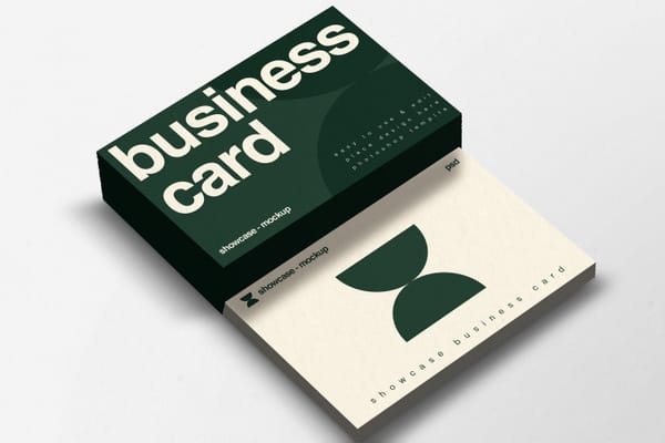 Exclusive Business Card Mockup