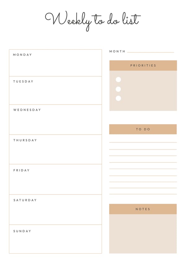 Creamy To Do List