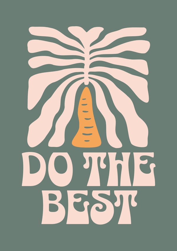 Do The Best Poster