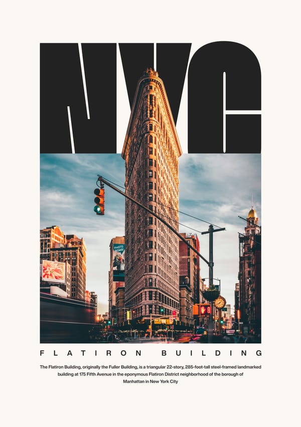 Flatiron Building Poster