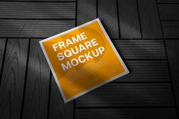 Frame Square Mockup