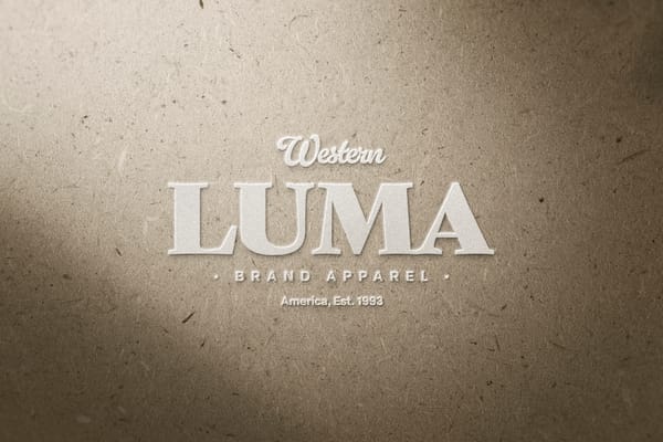 Luma Logo Mockup