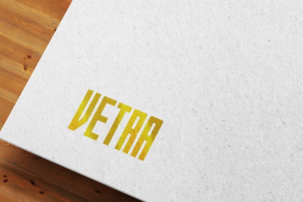 Logo Mockup on Wood Floor Background