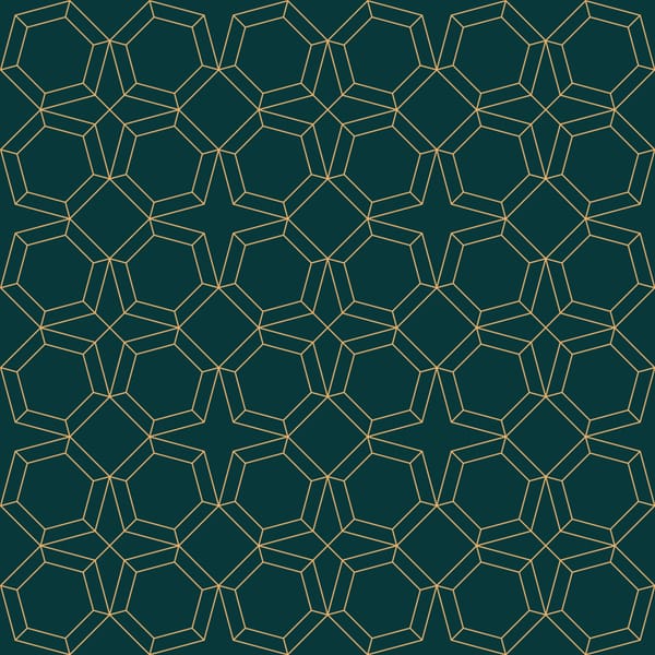 Luxury Hexa Grid Pattern