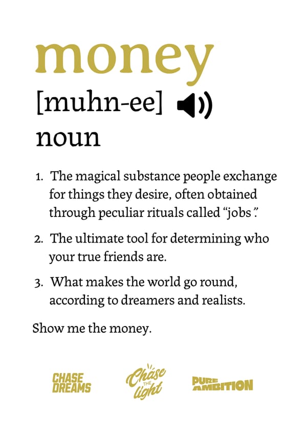 Money Poster