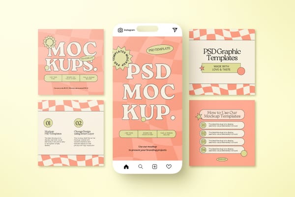Orange's Instagram Post Mockup