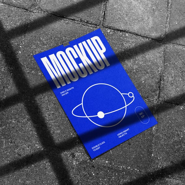 Poster Mockup Bundle Set