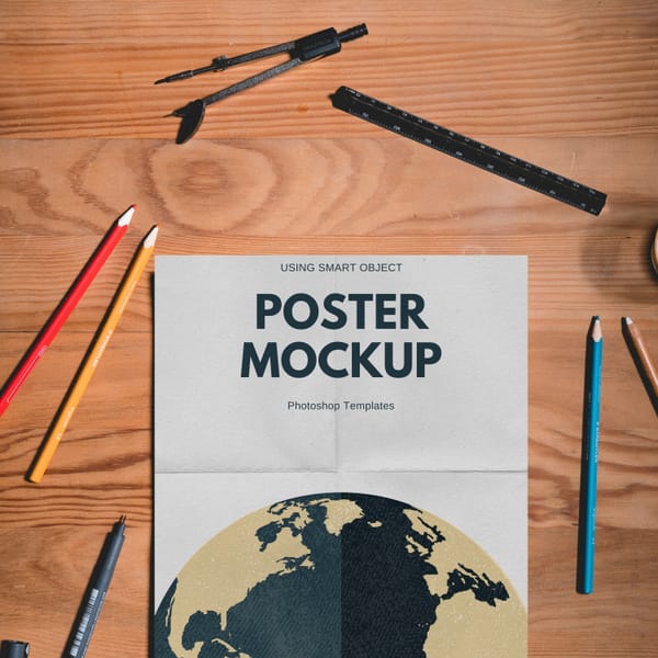 Square Poster Mockups