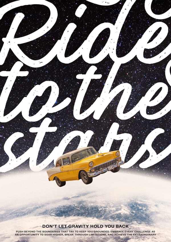 Ride To The Stars Poster