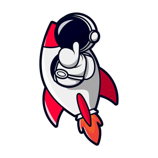 Rocket Rider Astronaut