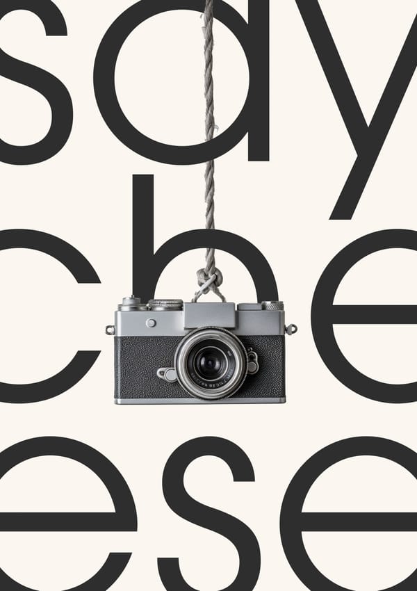 Say Cheese Poster