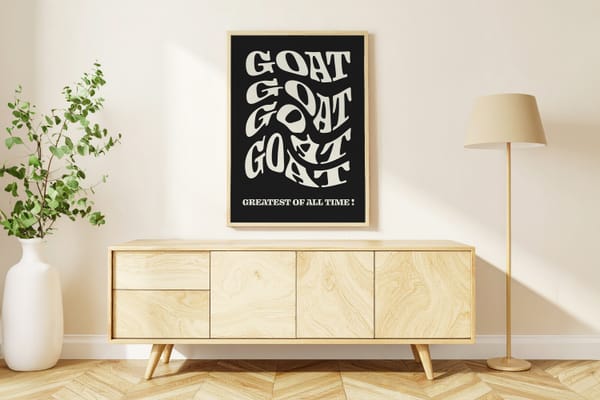Scandi Light Frame Mockup