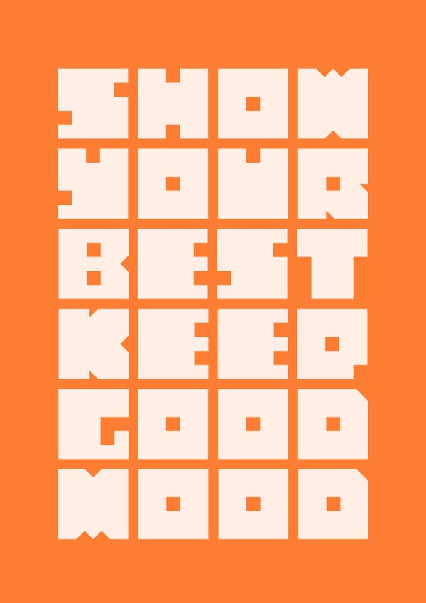 Show Your Best Keep Good Mood Poster