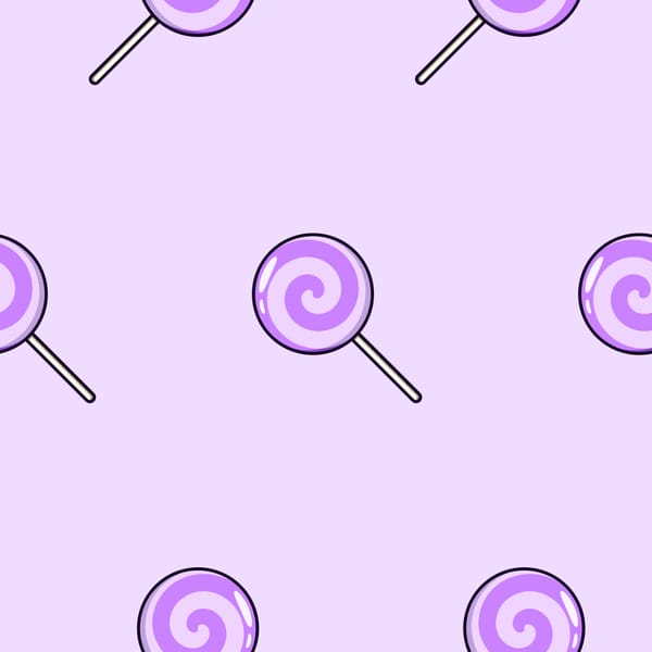 Spiral Purple Lollipop