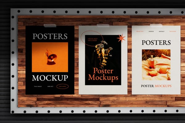 Street Posters Mockup