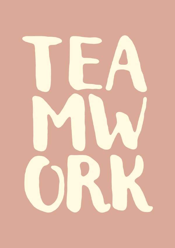 Teamwork Poster