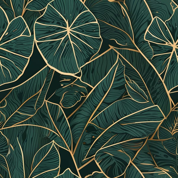 Golden Tropical Veins
