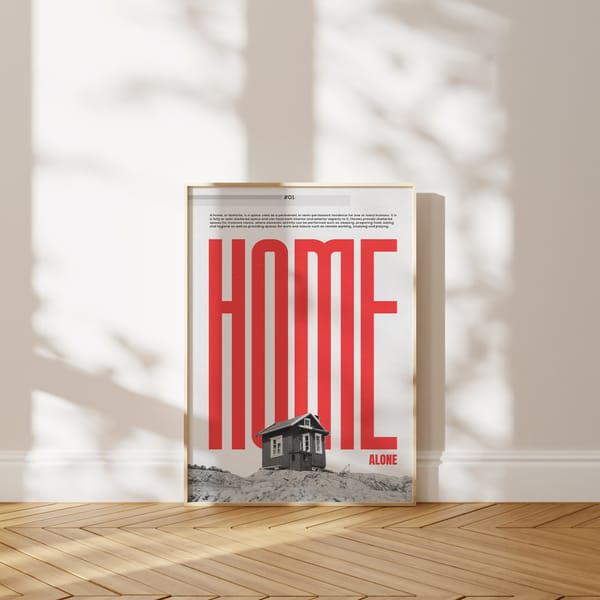 Home Alone Poster