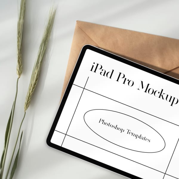 Square iPad Pro Mockup