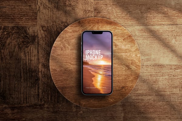 iPhone Mockup Display