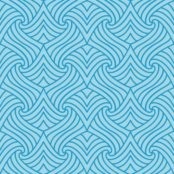 Traditional Water Etnic Pattern