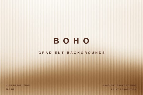 Boho Glass Background