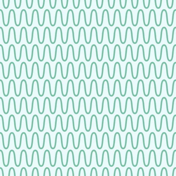 Wave Doodle Pattern