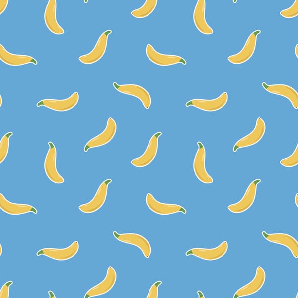 Tropical Banana Pattern