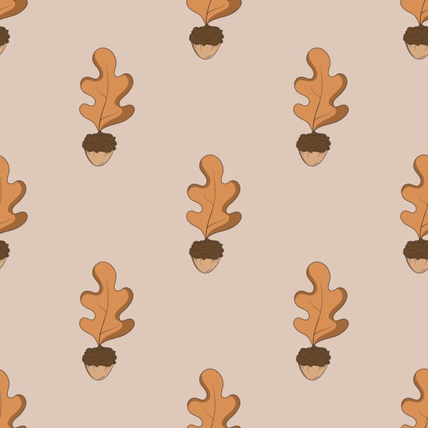 Acorn Pop Pattern