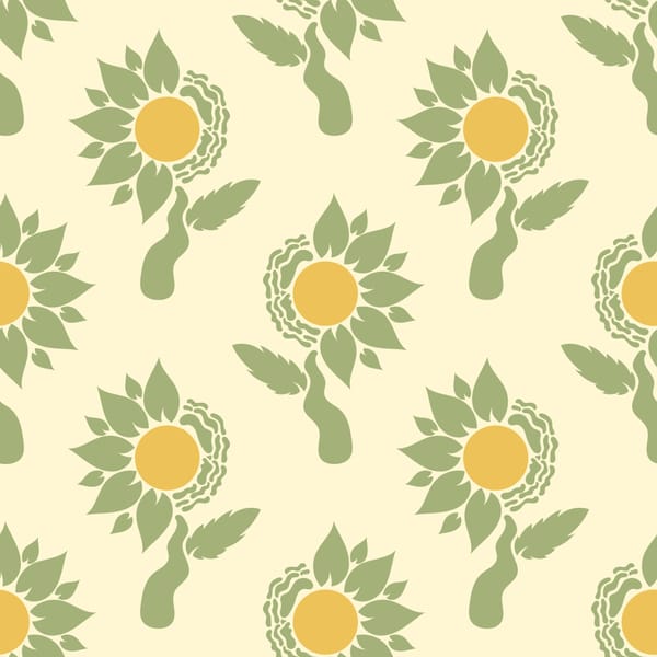 Golden Bloom Pattern