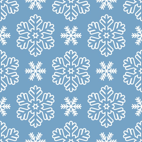 Winter Flakes Pattern