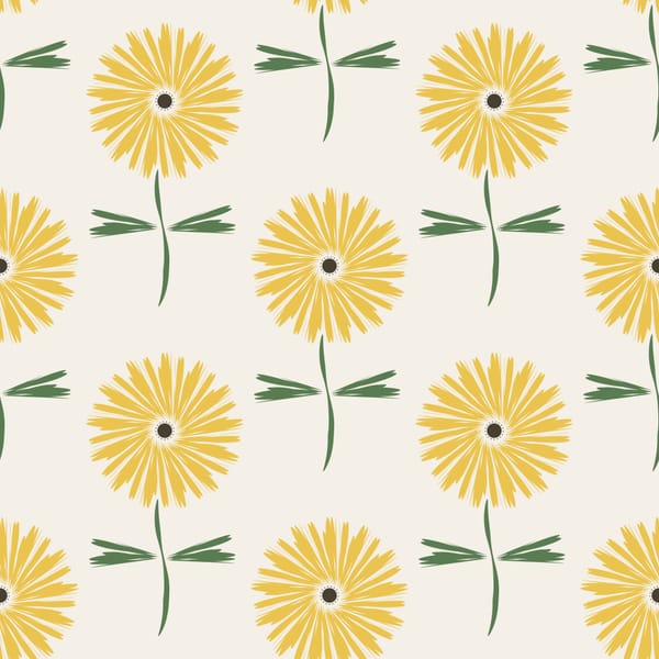 Cheerful Petals Pattern