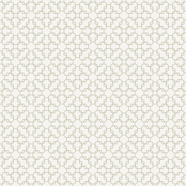 Curved Quatrefoil Pattern