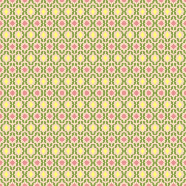 Hexagonal Flower Pattern