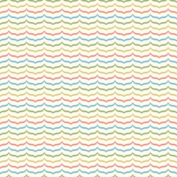 Scalloped Wave Pattern