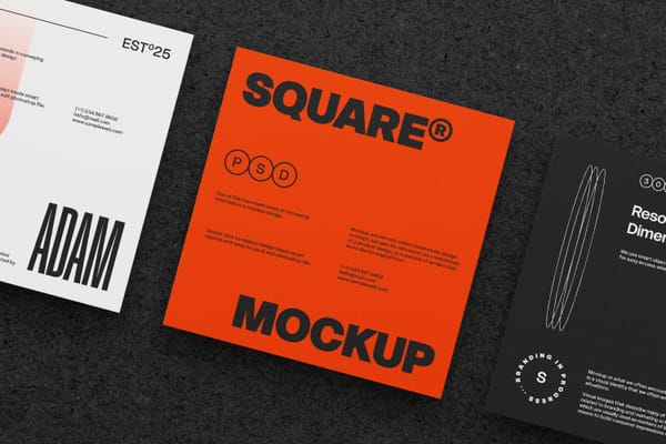 Brand Square Mockup