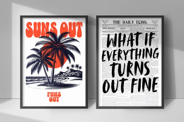 Contemporary Frame Poster Mockup