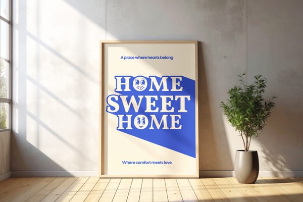 Cozy Home Frame Mockup