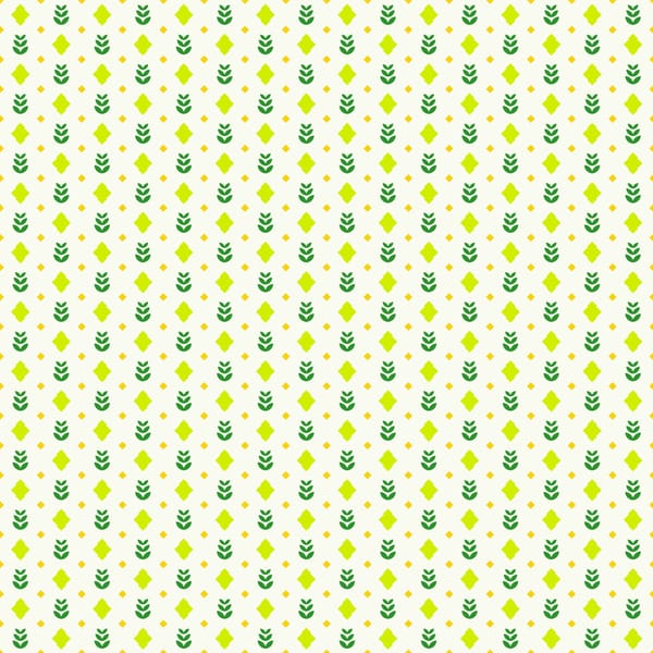 Geometric Floral Motif Pattern