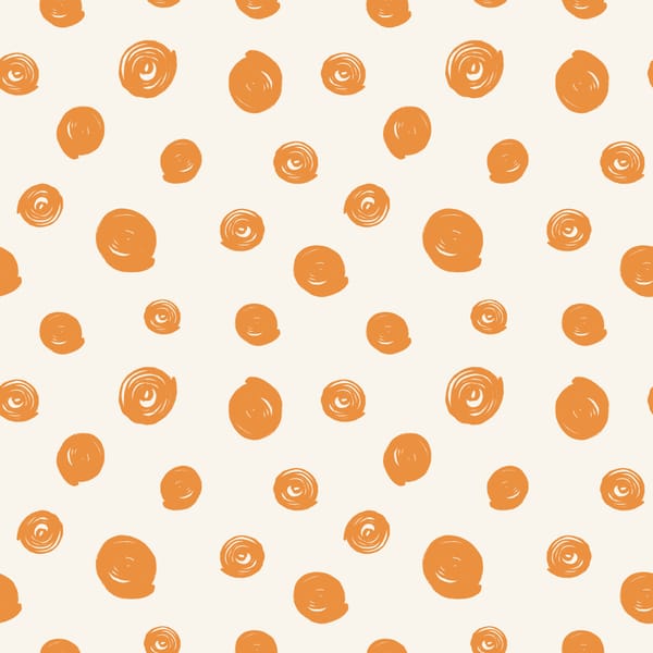 Hand-Painted Circles Pattern