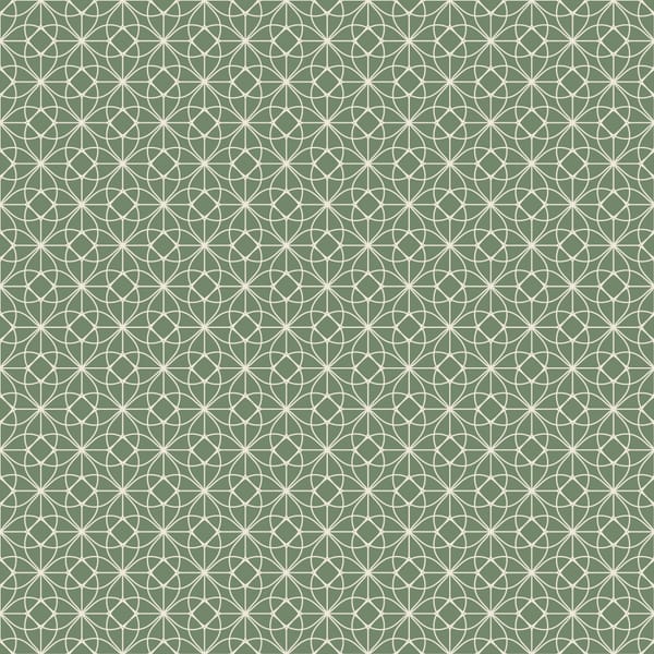 Hexagons Leaf Diamond Pattern