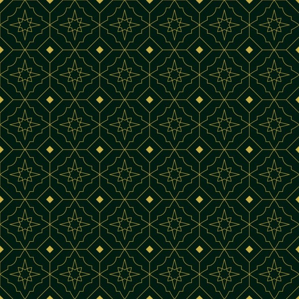 Luxury Elegant Star Pattern